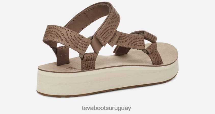 Teva 2PD2D674 geométrico universal de forma media para mujer Duna de arena