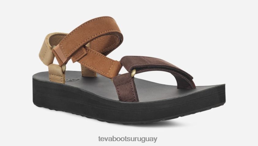Teva 2PD2D676 cuero universal de forma media para mujer neutro múltiple