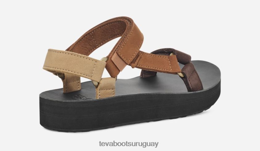 Teva 2PD2D676 cuero universal de forma media para mujer neutro múltiple