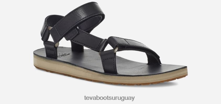 Teva 2PD2D684 cuero universal original para mujer negro