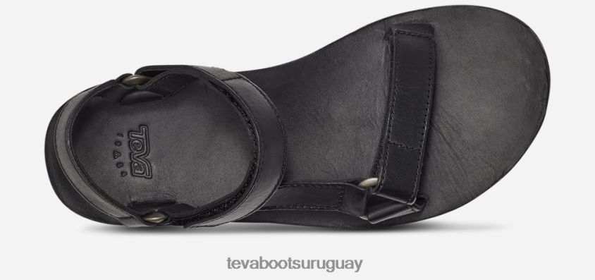Teva 2PD2D684 cuero universal original para mujer negro