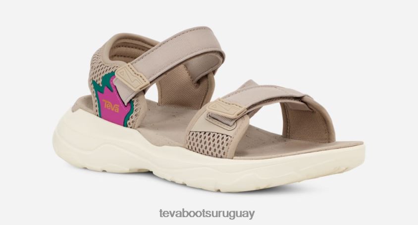 Teva 2PD2D688 zymic de las mujeres gris pluma
