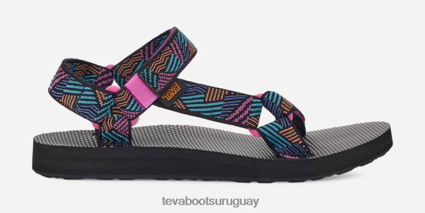 Teva 2PD2D68 universales originales para mujer negro sin bordes