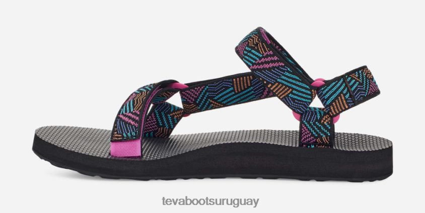 Teva 2PD2D68 universales originales para mujer negro sin bordes
