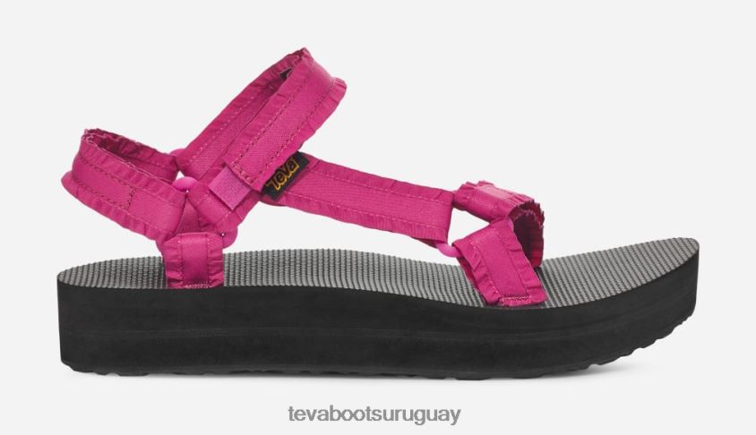 Teva 2PD2D696 adorno universal de forma media para mujer rosa violeta