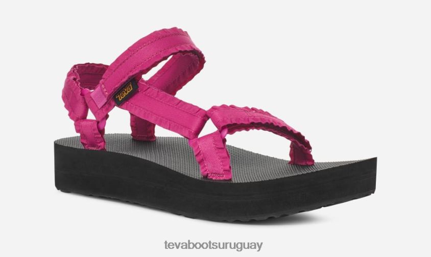 Teva 2PD2D696 adorno universal de forma media para mujer rosa violeta