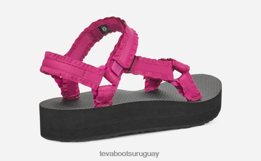 Teva 2PD2D696 adorno universal de forma media para mujer rosa violeta