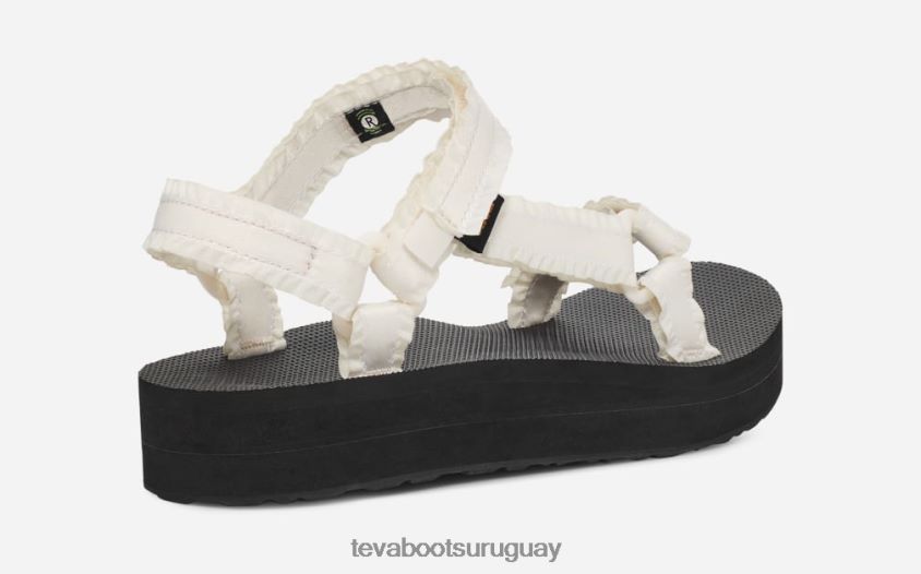 Teva 2PD2D697 adorno universal de forma media para mujer blanco