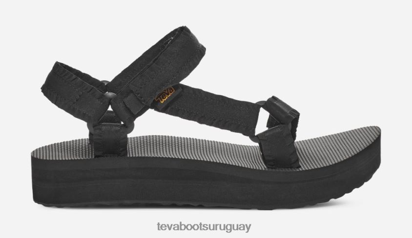 Teva 2PD2D698 adorno universal de forma media para mujer negro