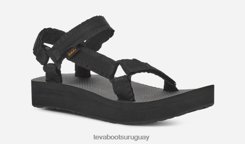 Teva 2PD2D698 adorno universal de forma media para mujer negro