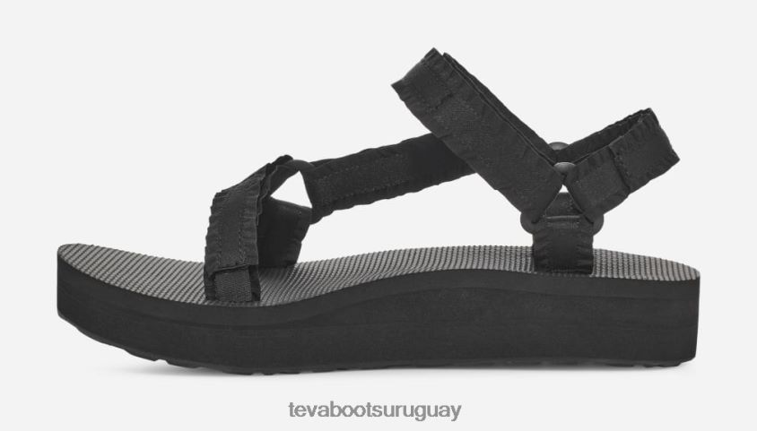 Teva 2PD2D698 adorno universal de forma media para mujer negro