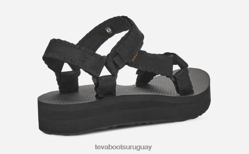 Teva 2PD2D698 adorno universal de forma media para mujer negro