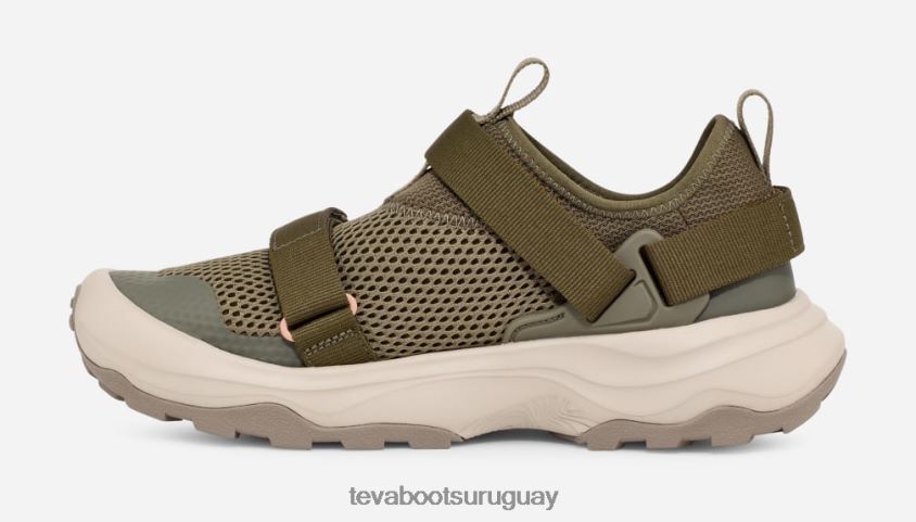 Teva 2PD2D6118 salida de mujeres universal aceituna quemada