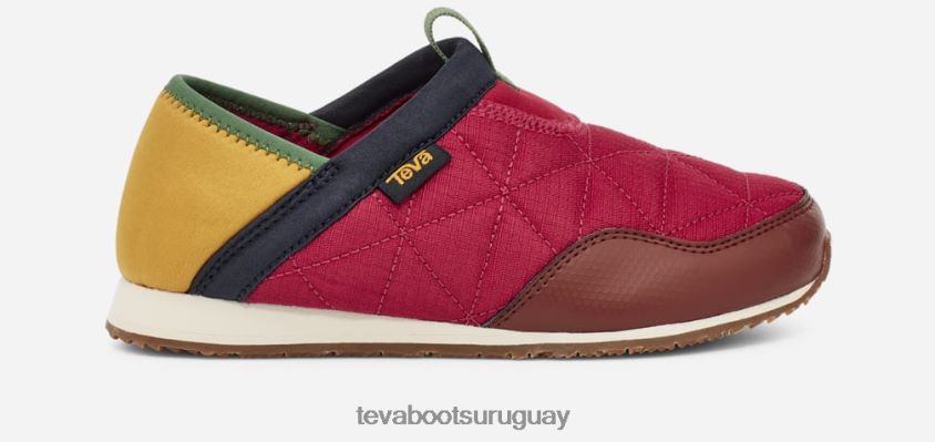 Teva 2PD2D6165 los niños recuerdan rojo persa/marrón multi