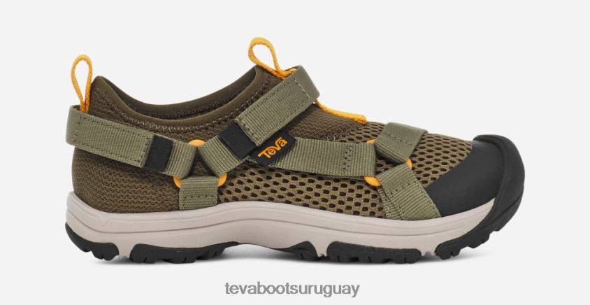 Teva 2PD2D6304 salida universal para niños rama de olivo/olivo oscuro