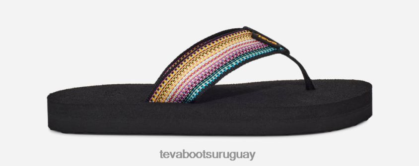 Teva 2PD2D6306 papilla para niños pequeños ii antiguo negro multi