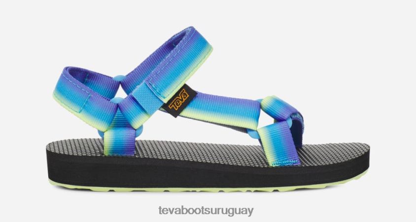 Teva 2PD2D6312 graduado universal original para niños pequeños lima sombra