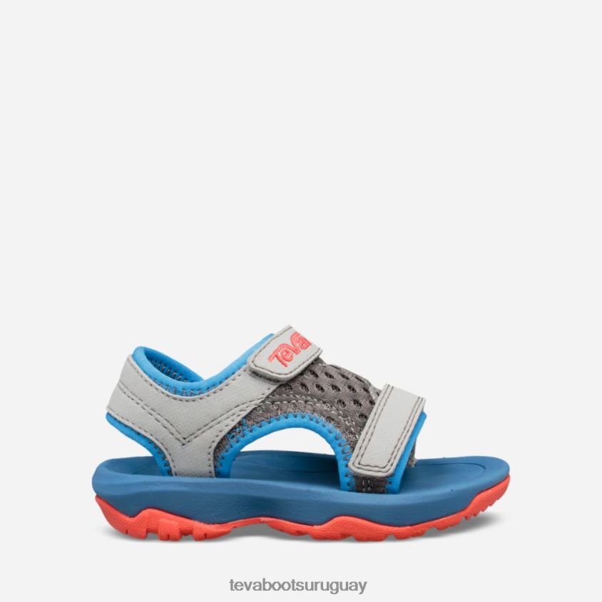 Teva 2PD2D6315 psyclone xlt para niños pequeños llovizna/gris gaviota oscuro