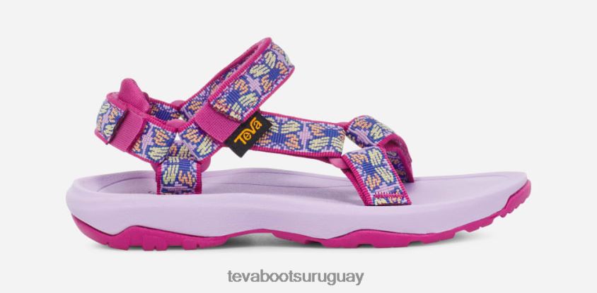 Teva 2PD2D6334 huracán xlt 2 para niños grandes mariposa lila pastel