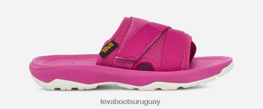Teva 2PD2D6348 tobogán para niños pequeños al borde del huracán rosa violeta