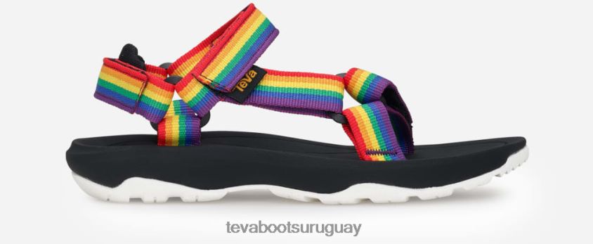 Teva 2PD2D6413 niños pequeños huracán xlt 2 arcoiris/negro