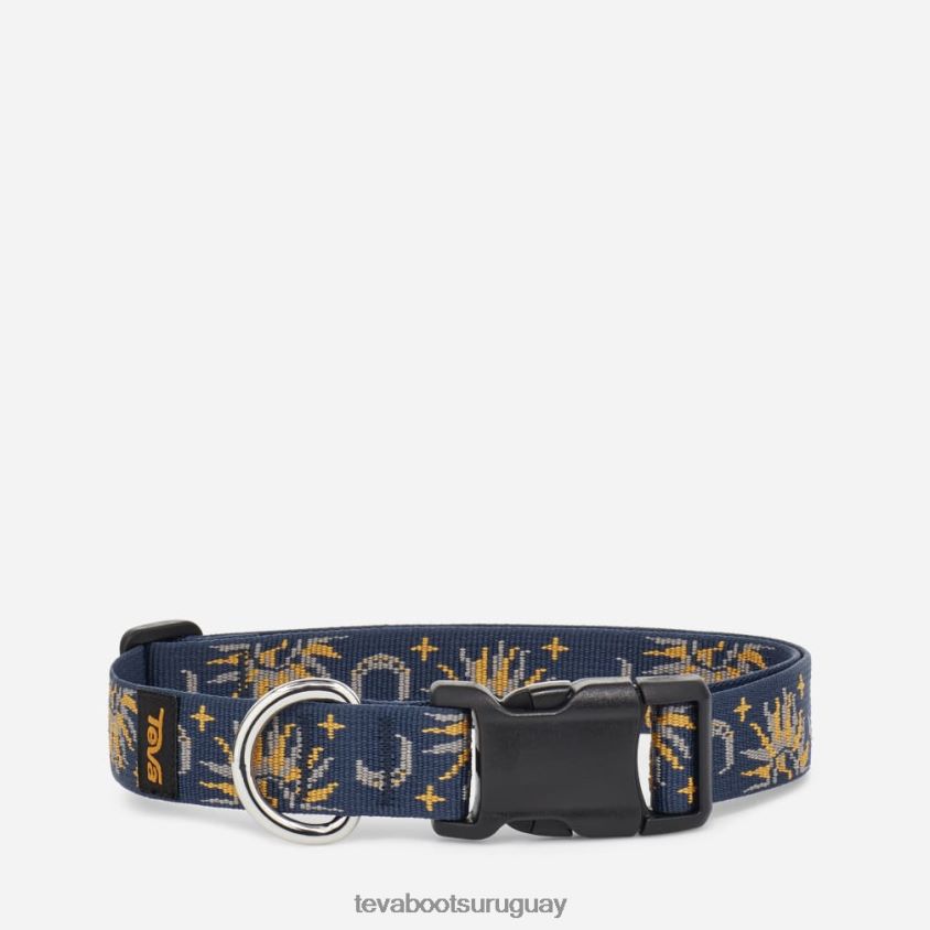 Teva 2PD2D6220 collar para perros unisex 25mm insignia del sol y la luna azul