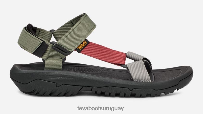 Teva 2PD2D6229 todo género huracán xlt2 olivino/rojo ladrillo multi